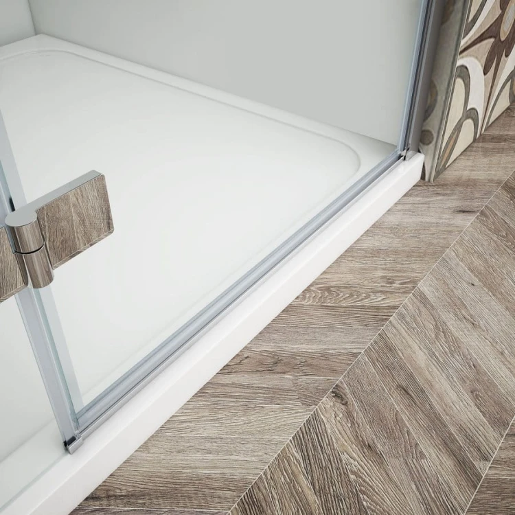 TRINITY CHROME kabina prysznicowa 1200x1100mm, wejście z rogu, szkło czyste #5