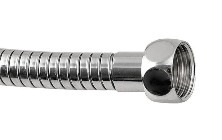 POWERFLEX wąż prysznicowy metalowy, 150cm, chrom #2