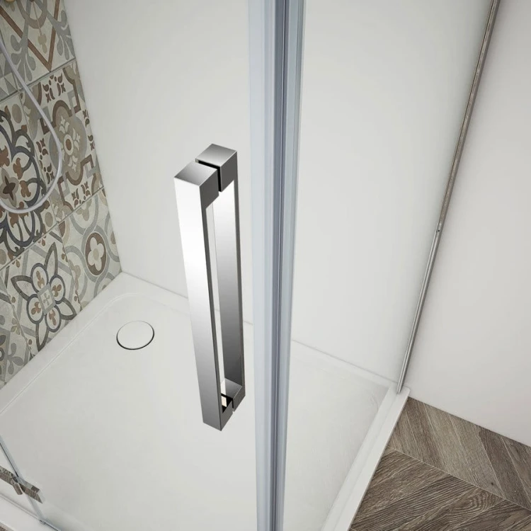 TRINITY CHROME kabina prysznicowa 1000x1000mm, szkło czyste, prawe #5