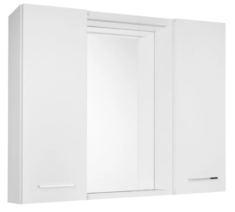 ZOJA/KERAMIA FRESH STRIP szafka z lustrem i oświetleniem LED, 70x60x14cm, biały