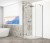 TRINITY CHROME kabina prysznicowa półokrągła 900x900mm, szkło czyste, lewa #2