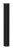 Przedłużona rurka syfonu z kołnierzem, 32/300mm, czarny mat