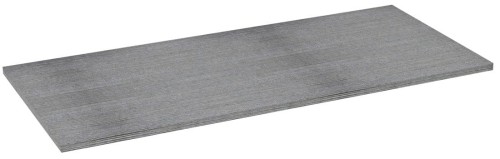 EZARA blat DTDL 121,6x1,8x47cm, dąb srebrny