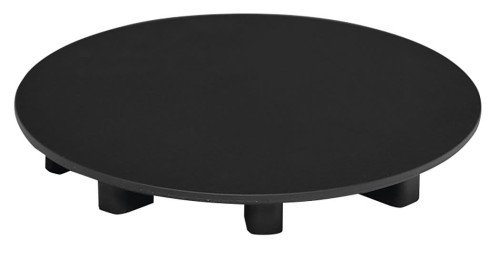 Maskownica syfonu, ABS/czarny mat