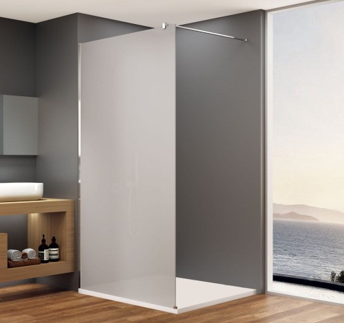 SPITZA kabina prysznicowa WALK-IN, 1000mm, szkło matowe