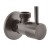 Zawór narożny z ceramicznym pokrywem 1/2"x3/8", gun metal