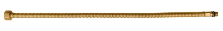 Przyłącze ze stali nierdzewnej, rura spiralna, M10x3/8", 40cm, złoto mat #2
