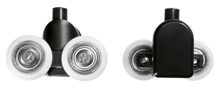EASY BLACK dolna rolka wypinana