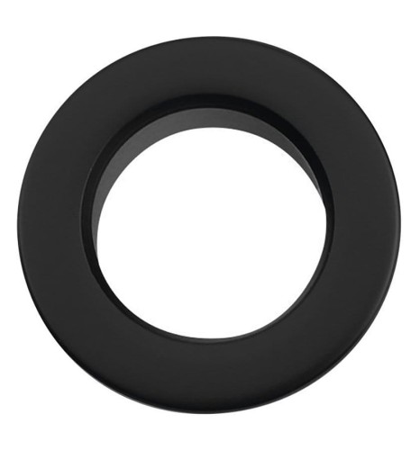 Maskownica przelewu umywalki średnica 32mm, czarny