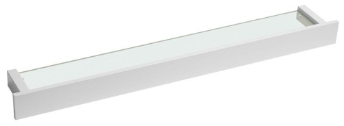 PATRON półka szklana 78cm, biały