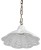 LAMPEDUSA lampa wisząca E27, 60W, 230V, IP21, klosz ceramiczny 30cm, mosiężny łańcuch #3