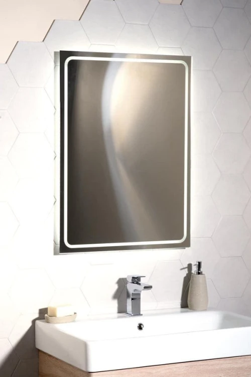 GEMINI lustro z LED oświetleniem 60x80cm #3
