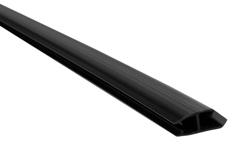EASY BLACK magnet uszczelka pionowych do drzwi