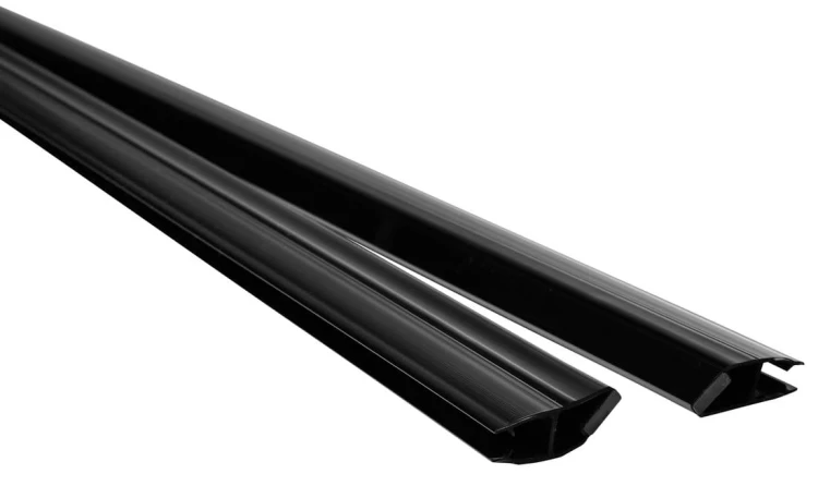EASY BLACK zestaw uszczelek magnetycznych, 45°, szkło 6/6mm, 1900mm