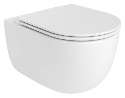 GLANZ WC misa wisząca, Vortex Rimless, 36x54cm, biały #2