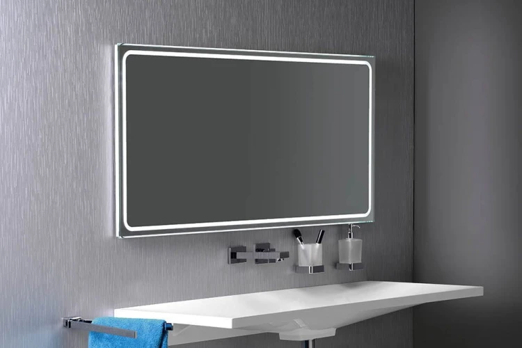 GEMINI lustro z LED oświetleniem 120x60cm #6