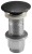Korek umywalkowy 5/4'', klik-klak, betonowy grzybek, 10-80mm, antracyt półpołysk #2