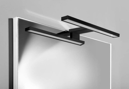 SERAPA LED oświetlenie, 5W, 230V, 300x40x100mm, IP44, plastik, czarny mat #2