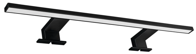 SERAPA LED oświetlenie, 9W, 230V, 600x40x100mm, IP44, aluminium, czarny mat