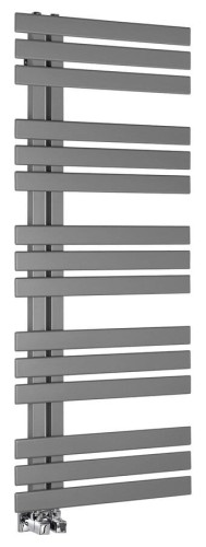 SILVANA grzejnik 500x1236 mm, srebro metaliczne