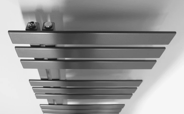 SILVANA grzejnik 500x1236 mm, srebro metaliczne #3