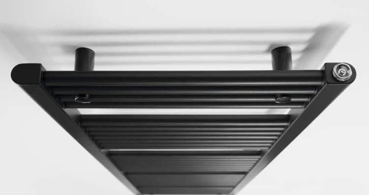 DIRECT grzejnik z bocznym przyłączem 450x1680mm, czarny mat #5