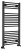 DIRECT grzejnik z bocznym przyłączem 450x960mm, czarny mat