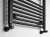 DIRECT grzejnik z bocznym przyłączem 600x1320mm, czarny mat #2