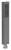 Słuchawka prysznicowa, 200mm, gun metal