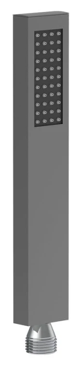 Słuchawka prysznicowa, 200mm, gun metal