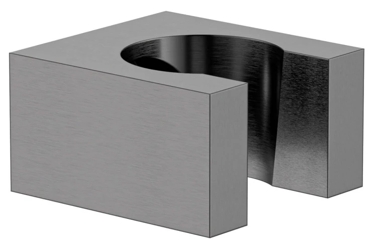 Uchwyt prysznica, gun metal