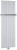 COLONNA grzejnik 602x1800mm, srebro metalik