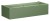 KANAAL umywalka ceramiczna 100x40cm, verde mat