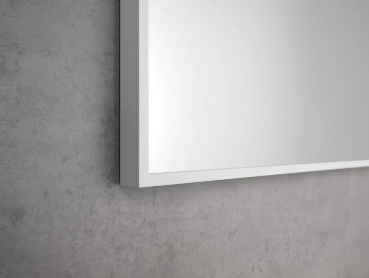 NOTION SLIM lustro w ramie, 60x80cm, biały mat #5