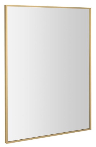 NOTION SLIM lustro w ramie, 60x80cm, złoto mat