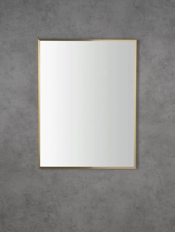 NOTION SLIM lustro w ramie, 60x80cm, złoto mat #5