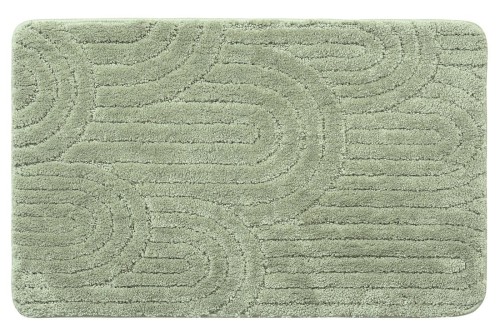 RIST dywanik lazienkowy, 50x80cm, 100% polyester, antypoślizgowa, zielony