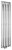 PILON grzejnik łazienkowy 418x1800mm, 6 wieszaki, chrom