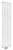 PILON grzejnik łazienkowy 418x1800mm, 6 wieszaki, biały mat