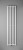 PILON grzejnik łazienkowy 418x1800mm, 6 wieszaki, biały mat #4
