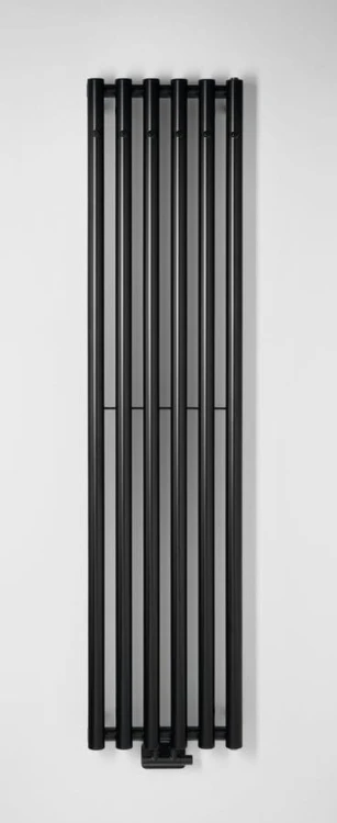 PILON grzejnik łazienkowy 418x1800mm, 6 wieszaki, czarny mat #4