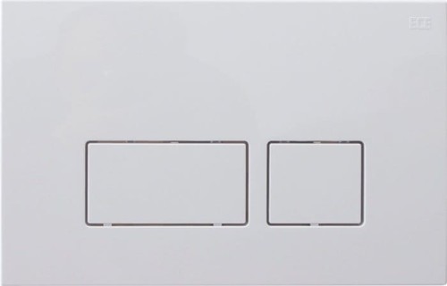 DUAL przycisk do spłuczek 52TD0104E a 52AL0104E , biały