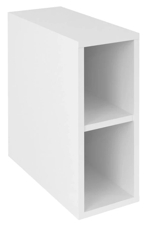 CIRASA szafka wisząca dolna 20x52x46cm, biały połysk