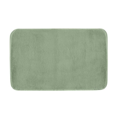 FUZZY dywanik lazienkowy, 60x100cm, 100% polyester, antypoślizgowa, zielony