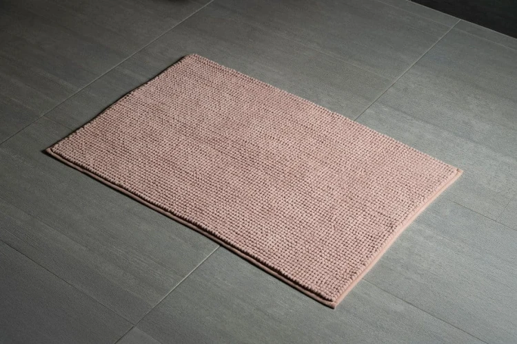 CHENILL dywanik łazienkowy 50x80cm, 100% polyester, beżowy #2