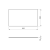 Rysunek techniczny - LOREA blat Rockstone 91x1,2x52,5cm, black attica