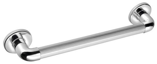 Pewność poręcz plastikowa, 450mm, chrom