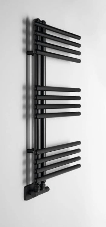 NYMPHA grzejnik łazienkowy 500x800mm, czarny mat #5