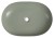 ARDEA ceramiczna umywalka nablatowa, 60,5x41,5cm, verde #2