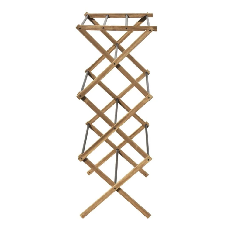 CIKCAK składany stojak na ręczniki 73x97x39cm, drewno jesionowe #2